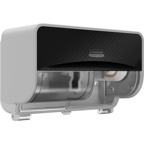 Icon Standard Roll Horizontal Toilet Paper Dispenser, Multiple Roll Capacity Ottawa Fastener Supply