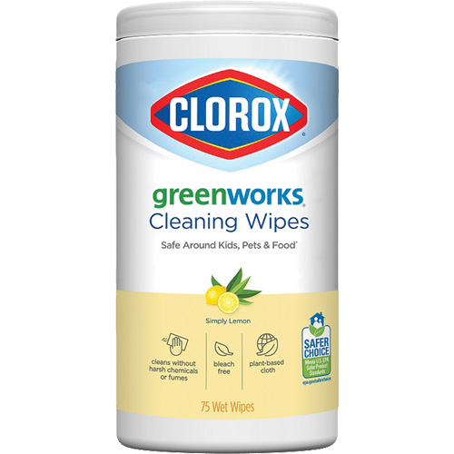 GreenWorks Cleaning Wipes, 75 Wipes Ottawa Fastener Supply