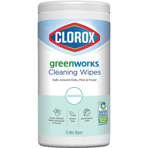 GreenWorks Cleaning Wipes, 75 Wipes Ottawa Fastener Supply