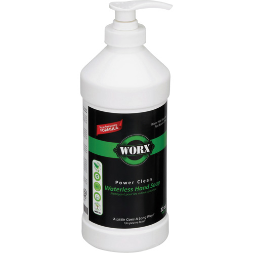Savon pour les mains sans eau Power Clean, Liquide, 945 ml, Sans parfum Ottawa Fastener Supply