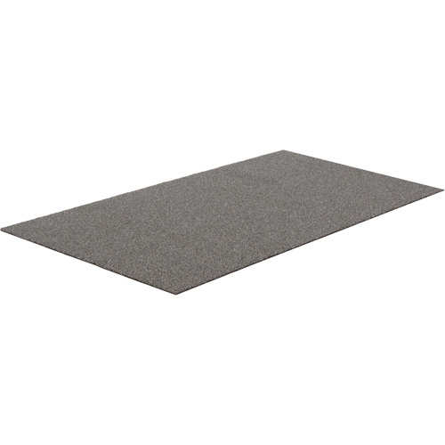 Tundra Indoor/Outdoor Matting, Latex/Polypropylene, Scraper Type, Tufted Cut Pile Pattern, 3-1/2' x 10', Charcoal Ottawa Fastener Supply