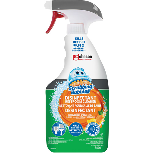 Scrubbing Bubbles&reg; Disinfecting Restroom Cleaner, 32 oz., Trigger Bottle Ottawa Fastener Supply
