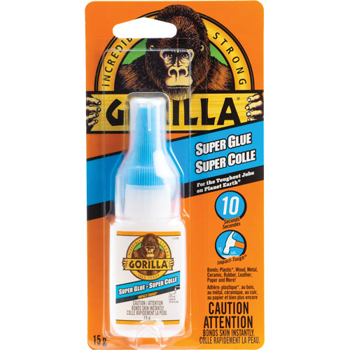 Super Glue, 15 g, Bottle, Clear Ottawa Fastener Supply
