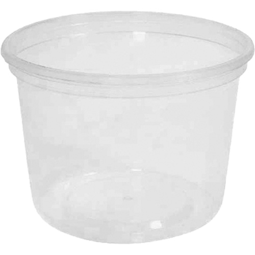 Contenant &agrave; charcuterie transparent sans couvercle MicroGourmet 16 oz, Plastique, Ronde Ottawa Fastener Supply