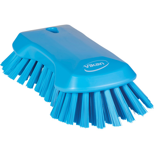 Brosse &agrave; main, Soies Tr&egrave;s ferme, Longueur de 9-1/10", Bleu Ottawa Fastener Supply