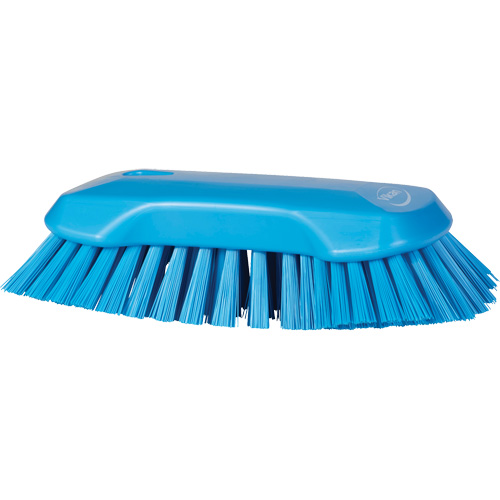 Brosse &agrave; main, Soies Tr&egrave;s ferme, Longueur de 9-1/10", Bleu Ottawa Fastener Supply