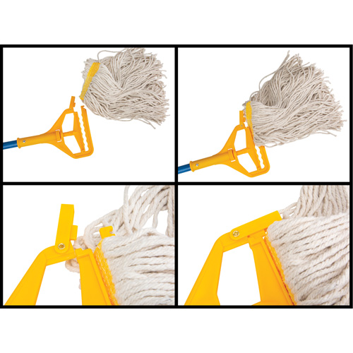 Poign&eacute;e avec agrafe, Fibre de verre/Plastique, Pointe Barri&egrave;re ouverte, 60" lo Ottawa Fastener Supply