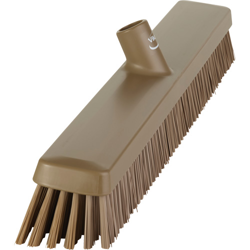 Balai-brosse robuste, Crins Fin/Ferme, 24", Brun Ottawa Fastener Supply