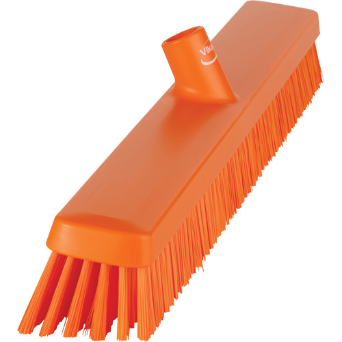 Balai-brosse robuste, Crins Fin/Ferme, 24", Orange Ottawa Fastener Supply