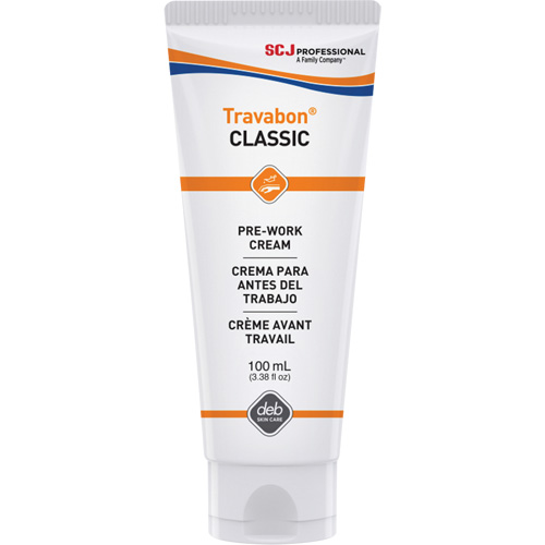 Travabon&reg; Classic Oil, Grease & Adhesive Defense Cream, Tube, 100 ml Ottawa Fastener Supply