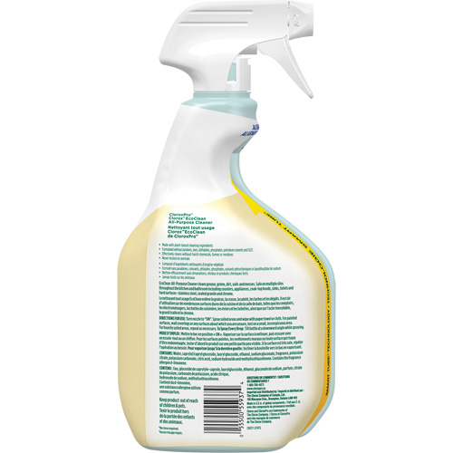 CloroxPro Clorox EcoClean All-Purpose Cleaner, 946 ml, Trigger Bottle Ottawa Fastener Supply