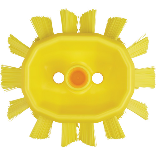 Brosse UST pour cuves, Soies Ferme, Longueur de 7-1/2", Jaune Ottawa Fastener Supply