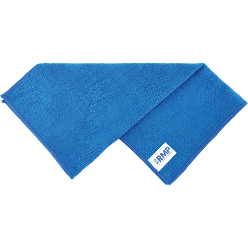 Dusting and Cleaning Cloth, Microfibre, Blue Ottawa Fastener Supply