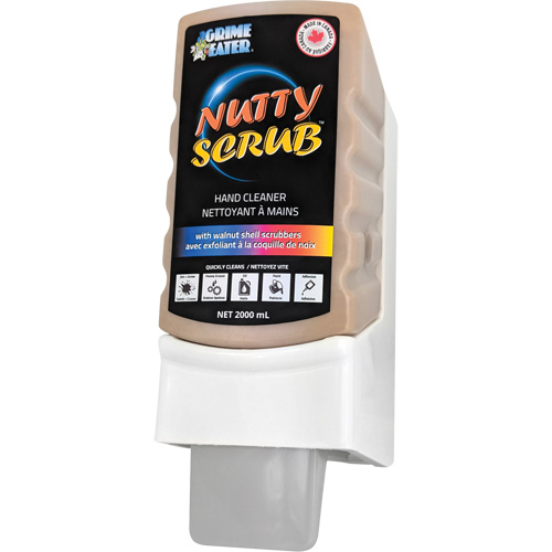 Nettoyant &agrave; mains avec exfoliant en coquille de noyer Nutty Scrub, Pierre ponce, 2000 ml, Cartouche en plastique, Sans parfum Ottawa Fastener Supply