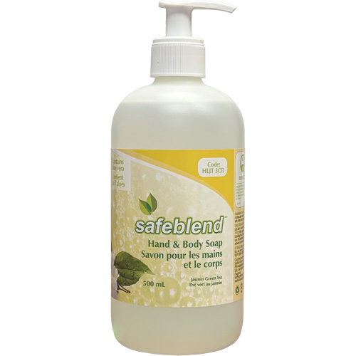 Jasmine Green Tea Hand & Body Soap, Liquid, 500 ml, Scented Ottawa Fastener Supply
