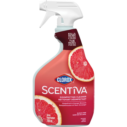 Scentiva&reg; Disinfecting Multi-Surface Cleaner Spray, 709 ml, Trigger Bottle Ottawa Fastener Supply