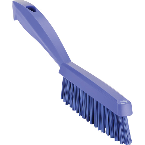 Brosse &agrave; main &eacute;troite &agrave; manche court, Soies Tr&egrave;s ferme, Longueur de 11-4/5", Mauve Ottawa Fastener Supply