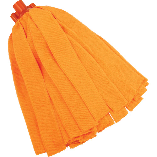 Socket Mop, Orange, Microfibre, Cut Style Ottawa Fastener Supply
