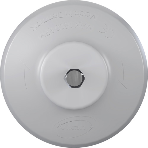 Brosse ronde HyDrive pour perceuse, Soies Tr&egrave;s ferme, Longueur de 3-1/10", Blanc Ottawa Fastener Supply