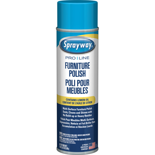 Pro Line Furniture Polish with Lemon Oil, 19 oz., Aerosol Can Ottawa Fastener Supply