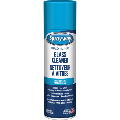 Nettoyant pour vitres Pro Line sans ammoniaque, au parfum frais, 19 oz., Canette a&eacute;rosol Ottawa Fastener Supply