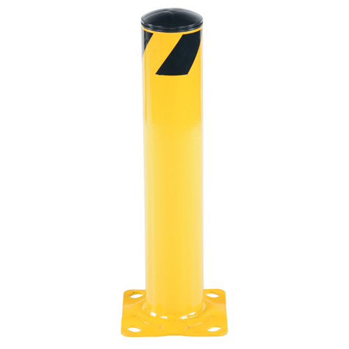 Butoir de s&eacute;curit&eacute;, Acier, 24" h x 4,5" la, Jaune Ottawa Fastener Supply