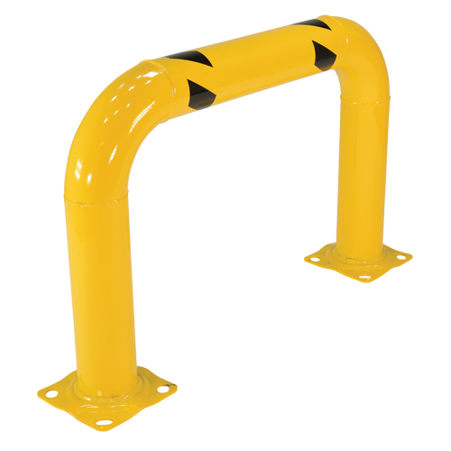 High Profile Machinery Guards, 3' W x 2' H, Yellow Ottawa Fastener Supply