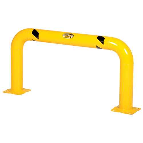 High Profile Machinery Guards, 4' W x 2' H, Yellow Ottawa Fastener Supply