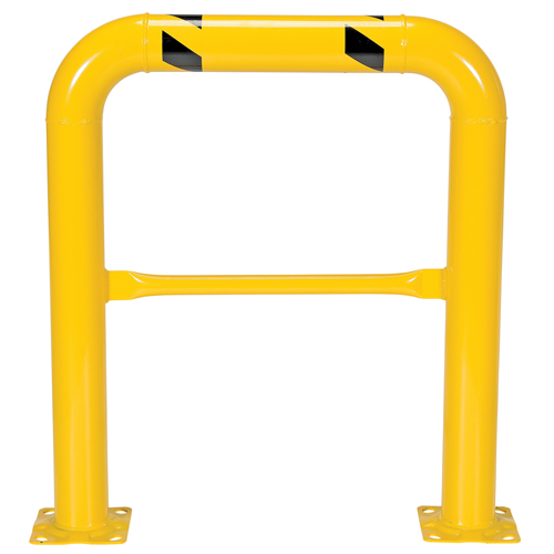 High Profile Machinery Guards, 3' W x 3.5' H, Yellow Ottawa Fastener Supply