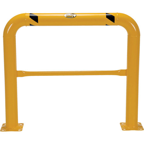 High Profile Machinery Guards, 4' W x 3.5' H, Yellow Ottawa Fastener Supply