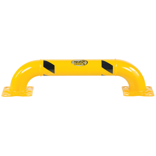 Low Profile Rack Guards, 3' W x 0.75' H, Yellow Ottawa Fastener Supply
