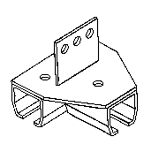 Support de montage sur poutre pour murs-rideaux Ottawa Fastener Supply