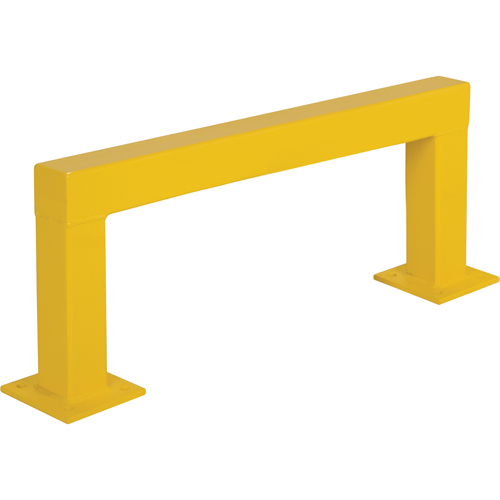 Safety Guards, 4' W x 1.5' H, Yellow Ottawa Fastener Supply