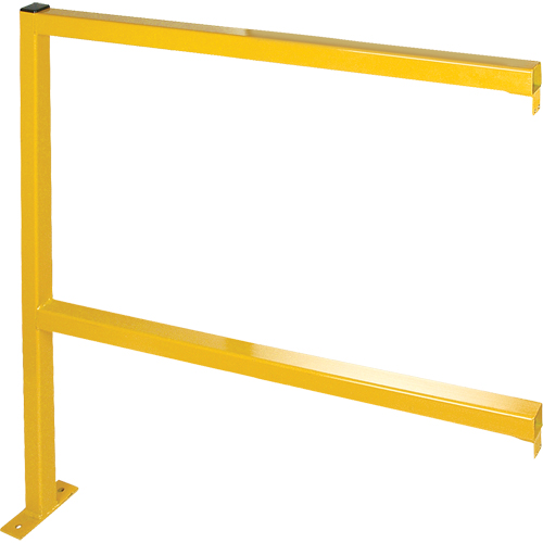 Perimeter Guards - Tubular Style, 46" W x 49-1/2" H, Yellow Ottawa Fastener Supply