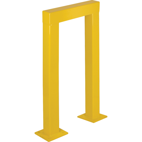 Safety Guards, 2' W x 3.5' H, Yellow Ottawa Fastener Supply