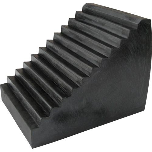 Cale de roue, 9-1/2" x 6-1/2" x 7-1/2", Noir Ottawa Fastener Supply