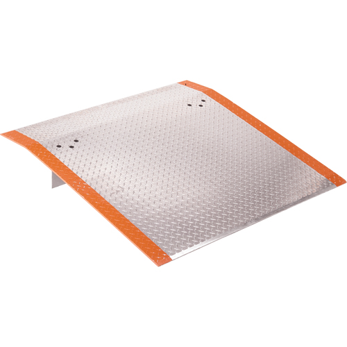 Aluminum Dockplates, 2800 lbs. Load Capacity, 48" L x 60" W x 9" H Ottawa Fastener Supply