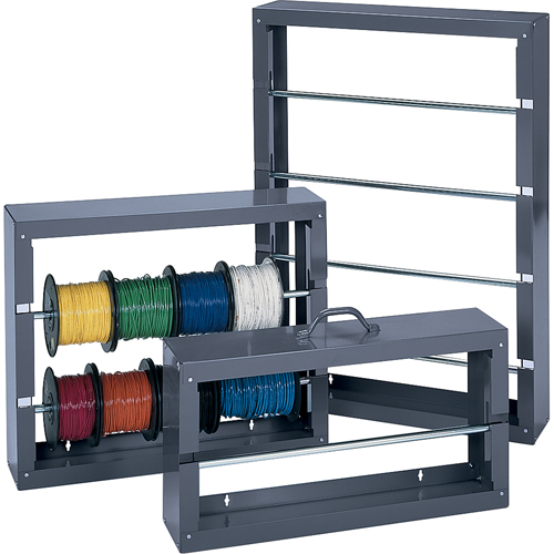 Wire Spool Rack - 1 Rod, 1 Rod, 6" W x 26-1/8" D x 10-3/8" H Ottawa Fastener Supply
