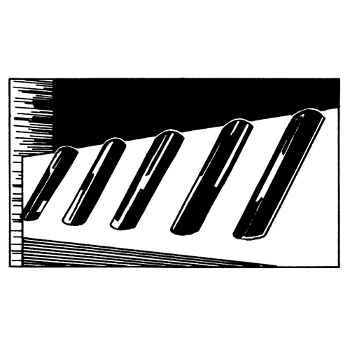 Extruded Rubber Dock Fenders, Rubber, 4-1/2" W x 12" L x 3-3/4" D Ottawa Fastener Supply