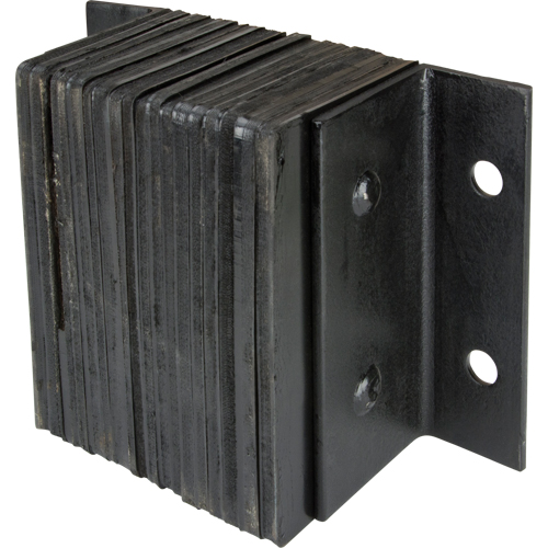 Butoirs de quai lamell&eacute;s, Horizontal, Caoutchouc, 12" la x 6" p x 10" h Ottawa Fastener Supply