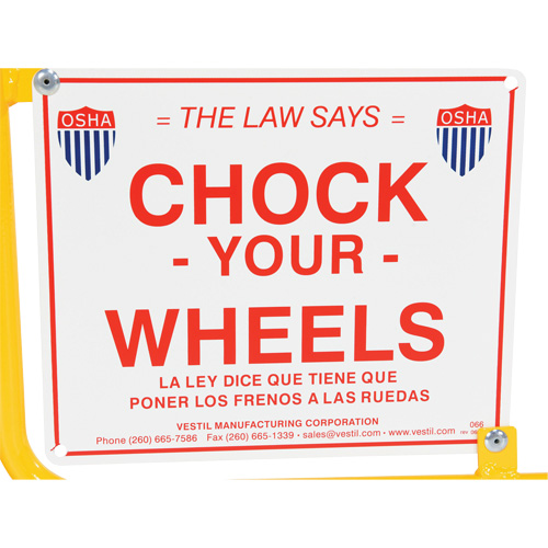 Cale &agrave; rail pour drapeau Ottawa Fastener Supply