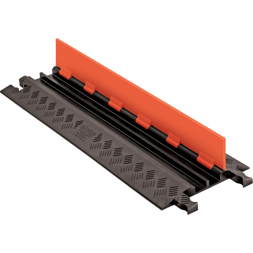 Guard Dog&reg; Low Profile Cable Protector, 2 Channels, 36" L x 11.94" W x 1.25" H Ottawa Fastener Supply