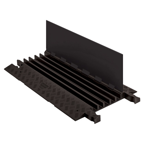 Guard Dog&reg; Cable Protector, 5 Channels, 36" L x 50" W x 1.875" H Ottawa Fastener Supply