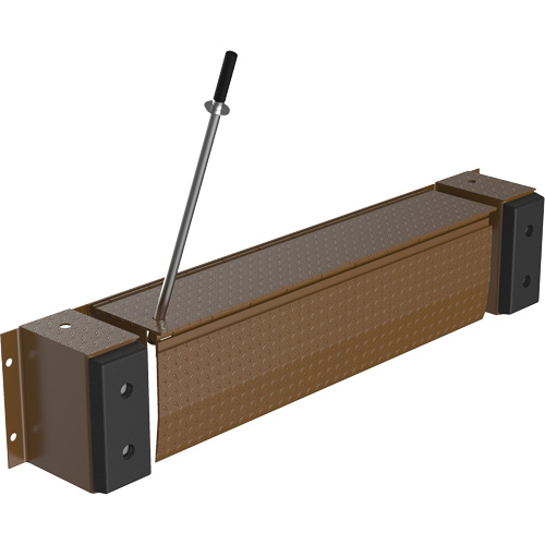 Mechanical Edge-O-Dock Leveler, 93" W, 66" Deck Width, 29" Span Ottawa Fastener Supply