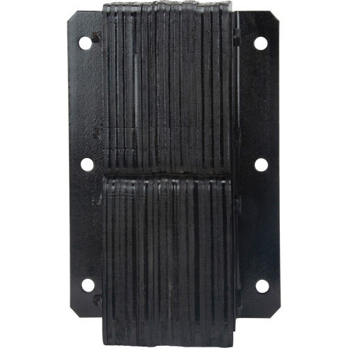 Butoirs de quai lamell&eacute;s, Vertical, Caoutchouc, 11" la x 4" p x 20" h Ottawa Fastener Supply