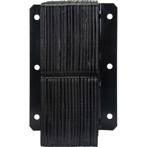 Laminated Dock Bumpers, Vertical, Rubber, 11" W x 6" D x 20" H Ottawa Fastener Supply