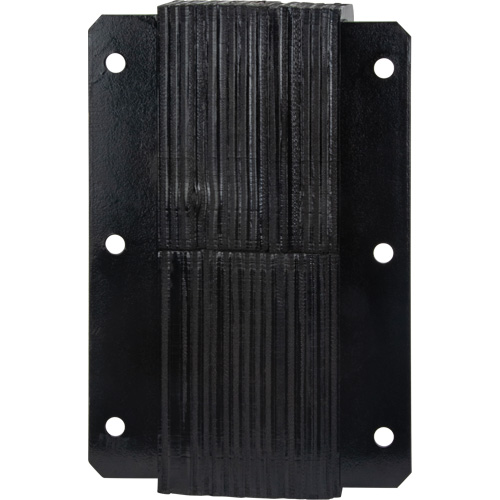 Laminated Dock Bumpers, Vertical, Rubber, 11" W x 6" D x 20" H Ottawa Fastener Supply