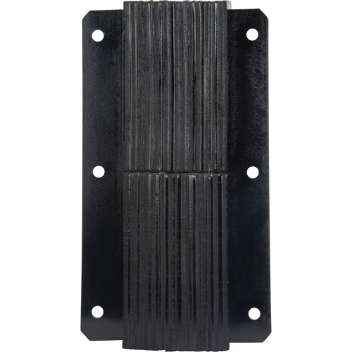 Laminated Dock Bumpers, Vertical, Rubber, 11" W x 4" D x 24" H Ottawa Fastener Supply