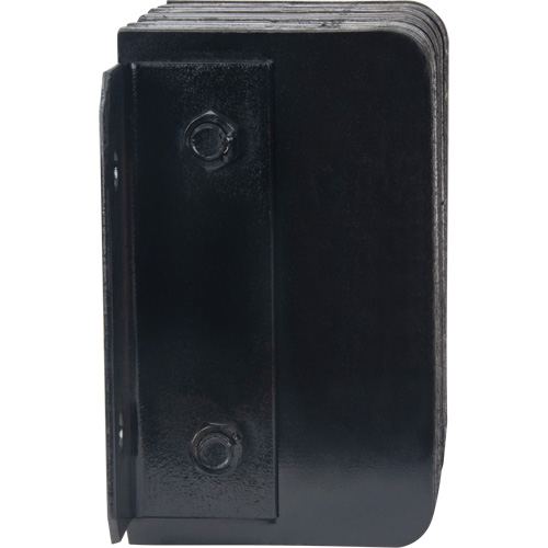 Laminated Dock Bumpers, Horizontal, Rubber, 12" W x 6" D x 10" H Ottawa Fastener Supply