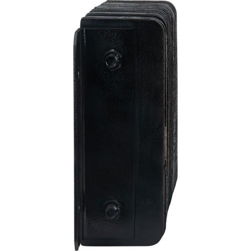 Laminated Dock Bumpers, Horizontal, Rubber, 18" W x 4" D x 12" H Ottawa Fastener Supply